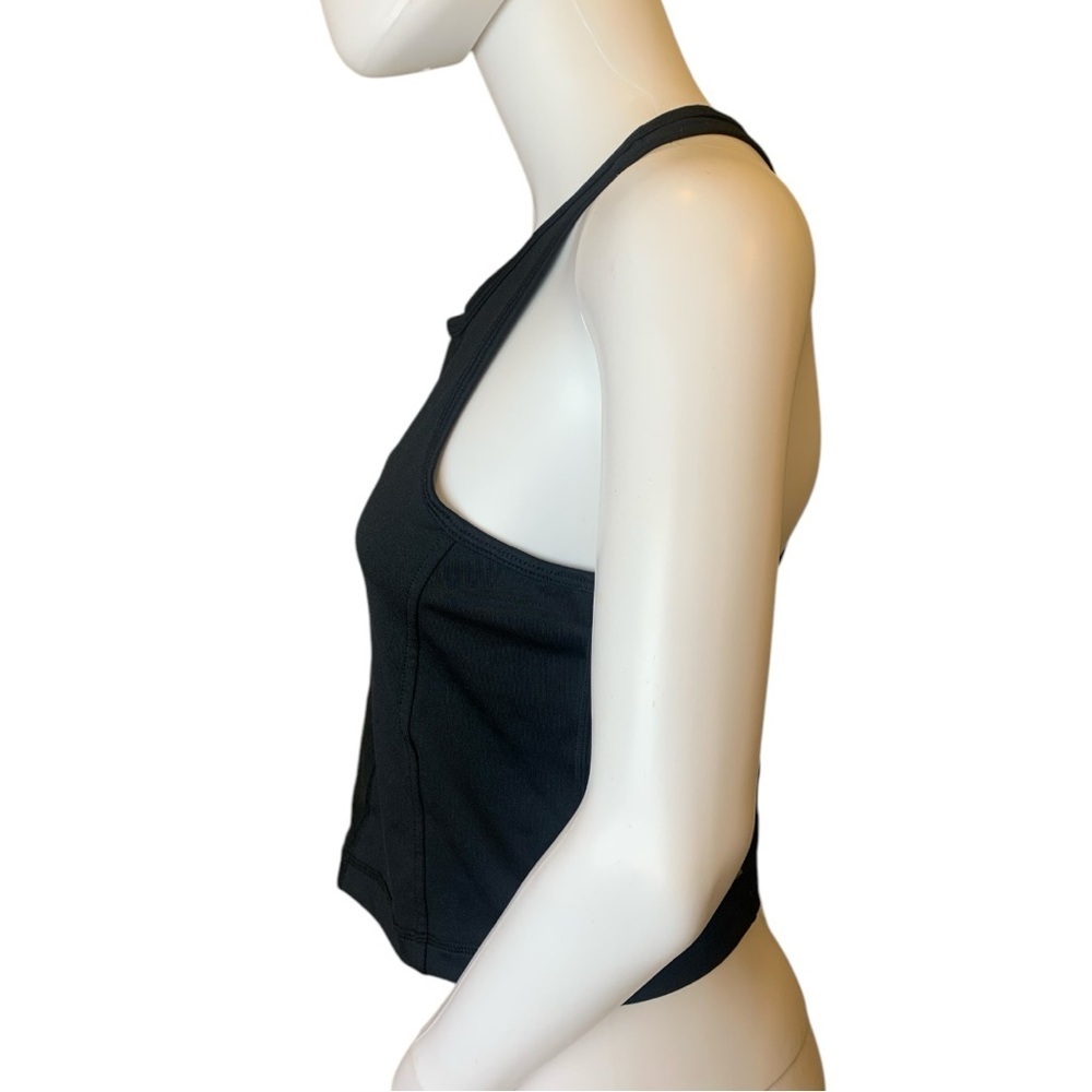 Z by Zella Black Mesh Panel Tank Top Size Large - Picture 2 of 10